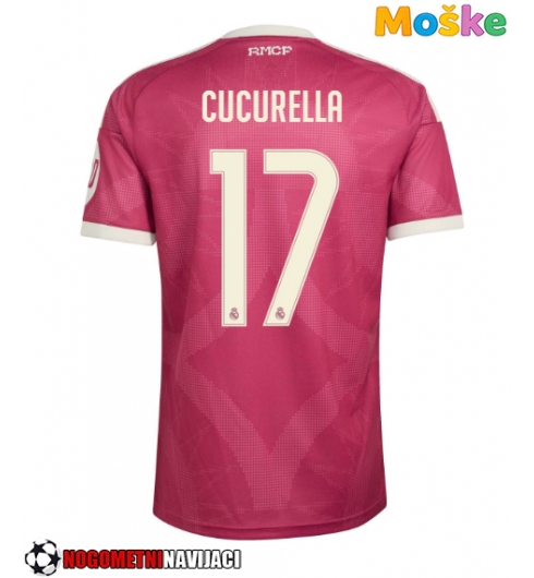 Moške Nogometnih dresov Real Madrid Marc Cucurella #17 Tretji 2026-27 Kratki rokavi Moške Nogometnih dresov Real Madrid Marc Cucurella #17 Tretji 2026-27 Kratki rokavi